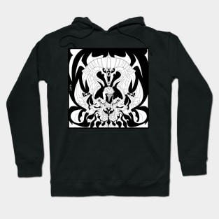 black dark nazgul ecopop in balrog dreams of the middle earth ecopop Hoodie